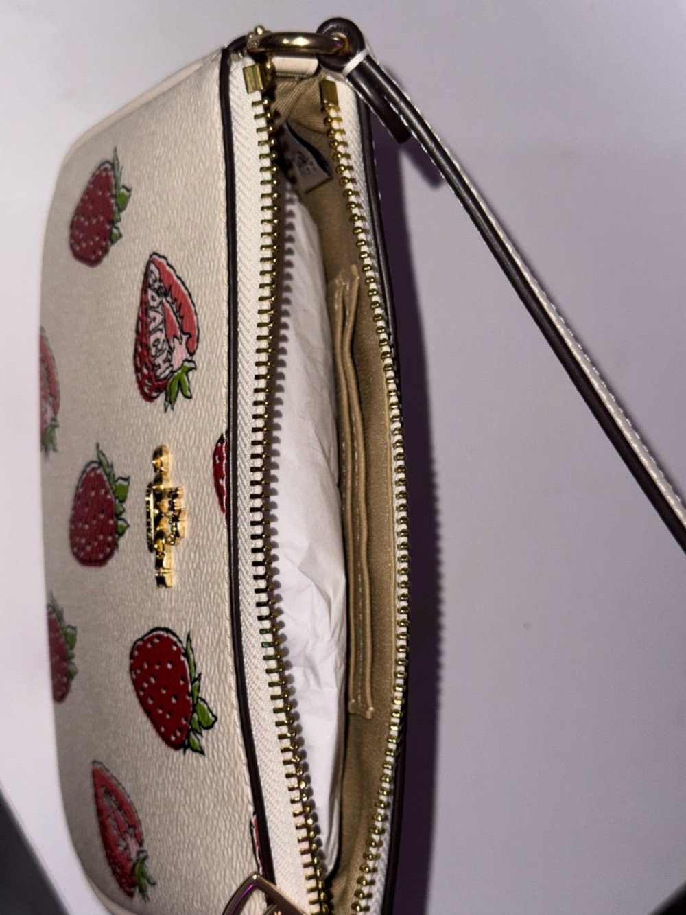 Coach Strawberry 🍓 Nolita 19 - Picture 3 of 5